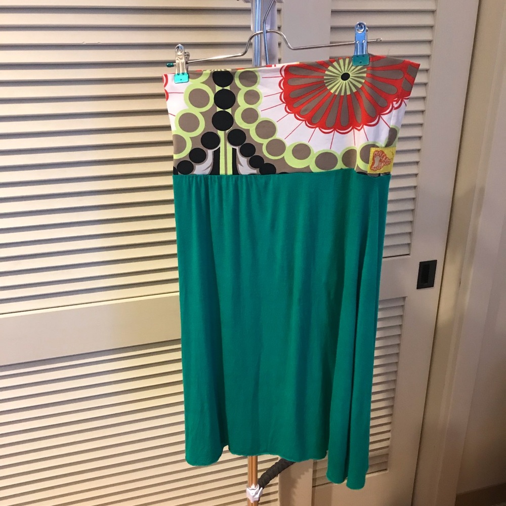Machine Machine strapless dress